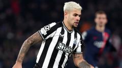 Newcastle's Brazil international midfielder Bruno Guimaraes